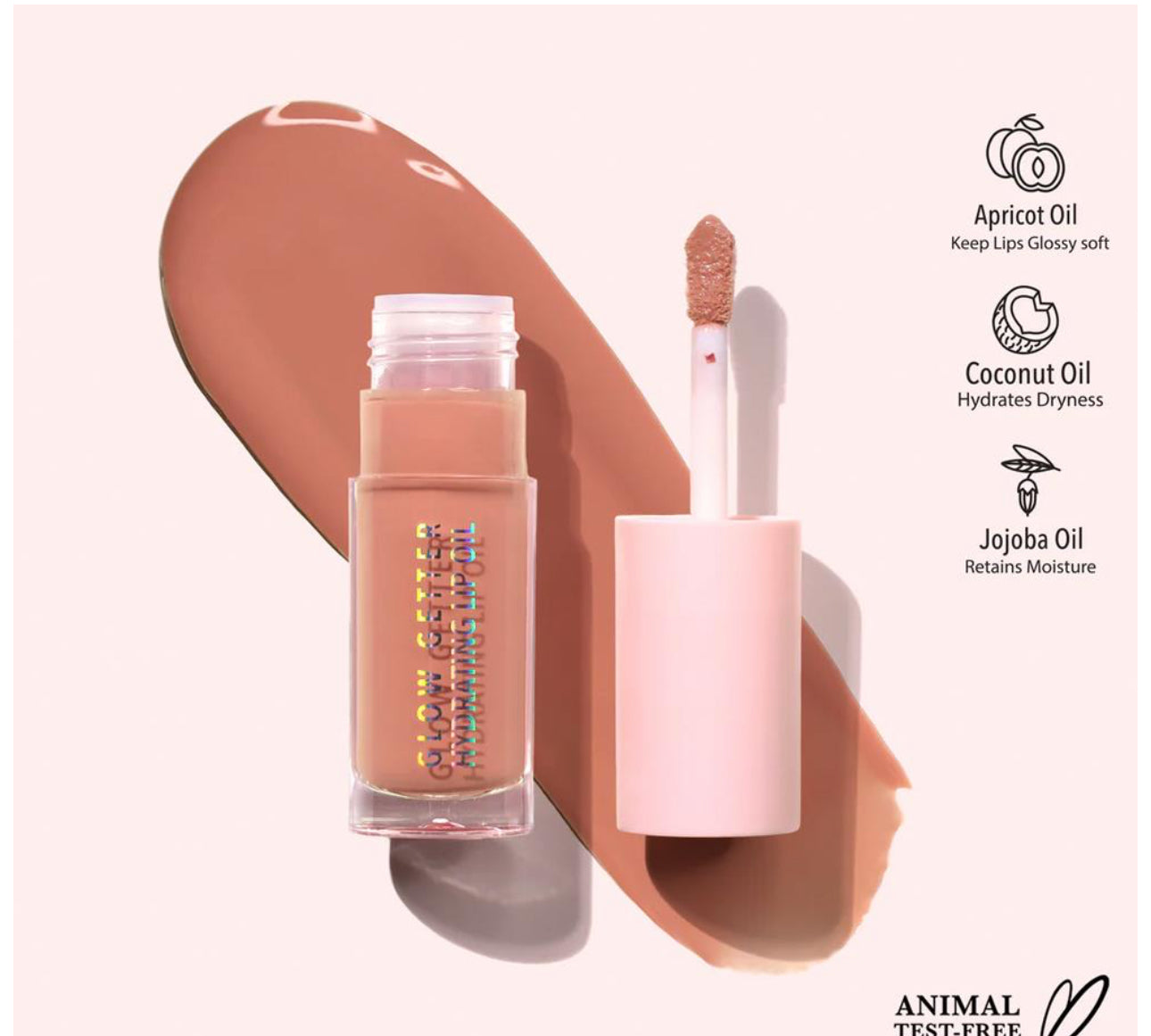 Lip oil hidratante pink nude