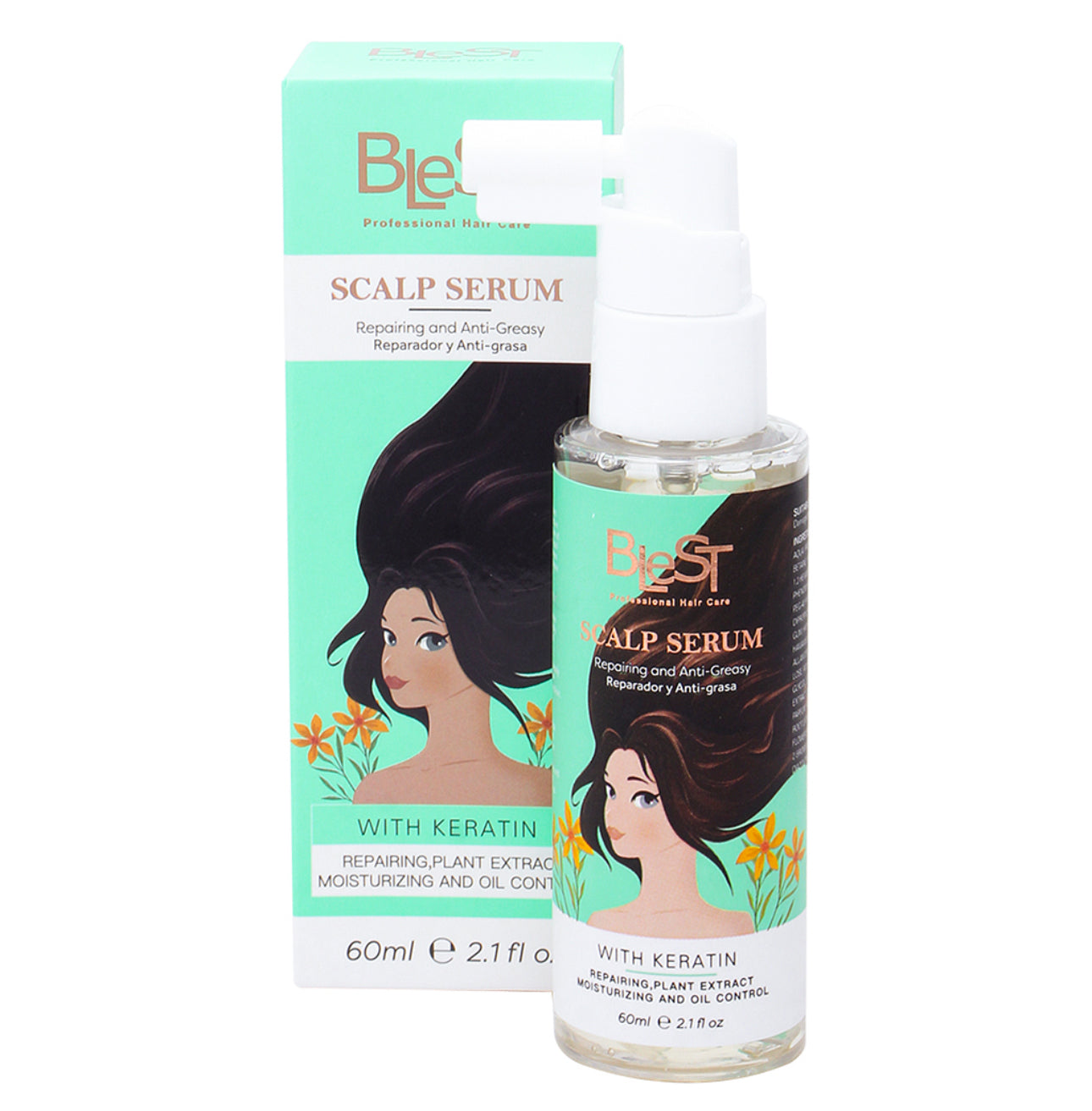 Suero ANTI GRASA para el cabello
