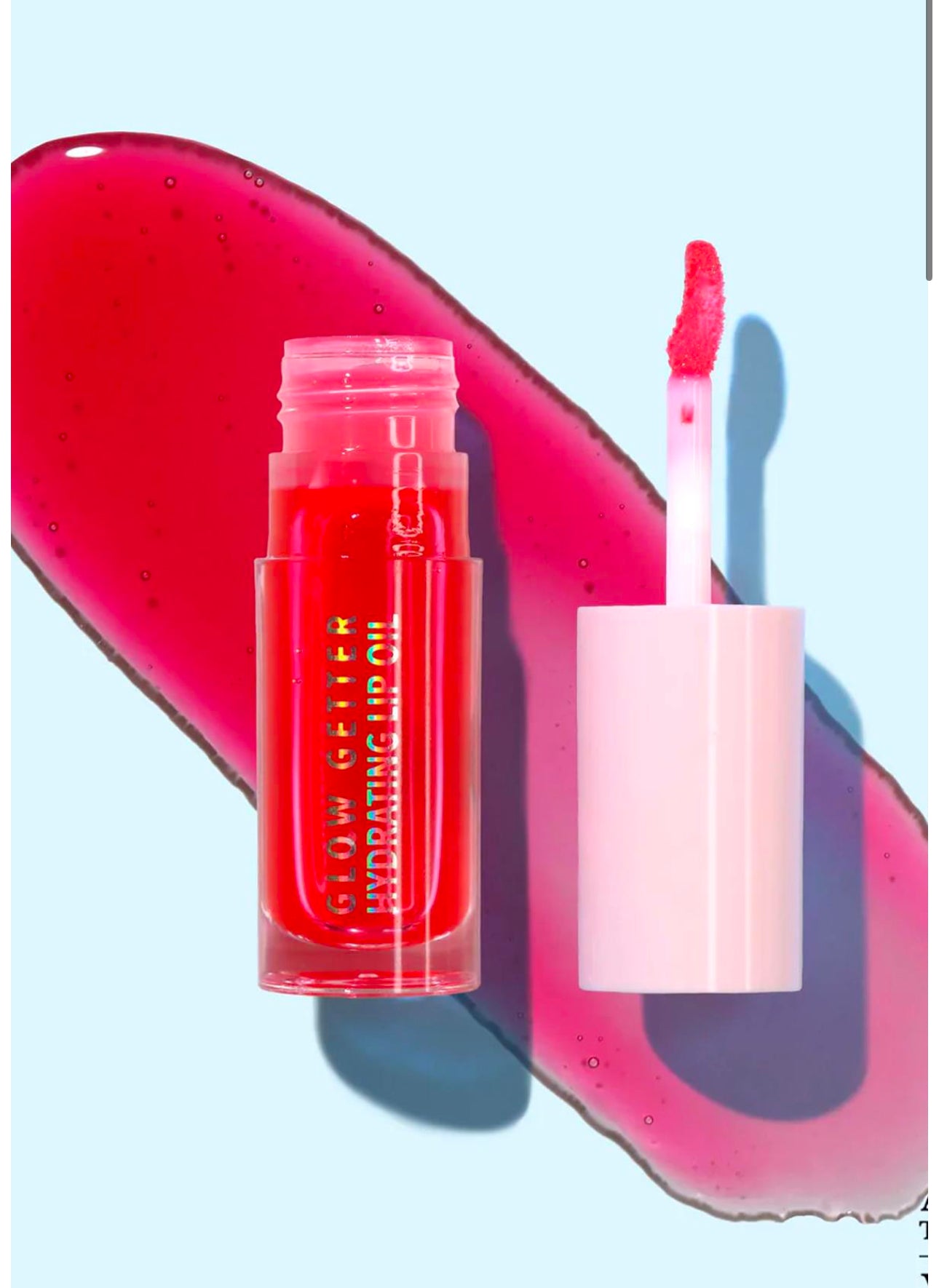 Lip oil hidratante natural red